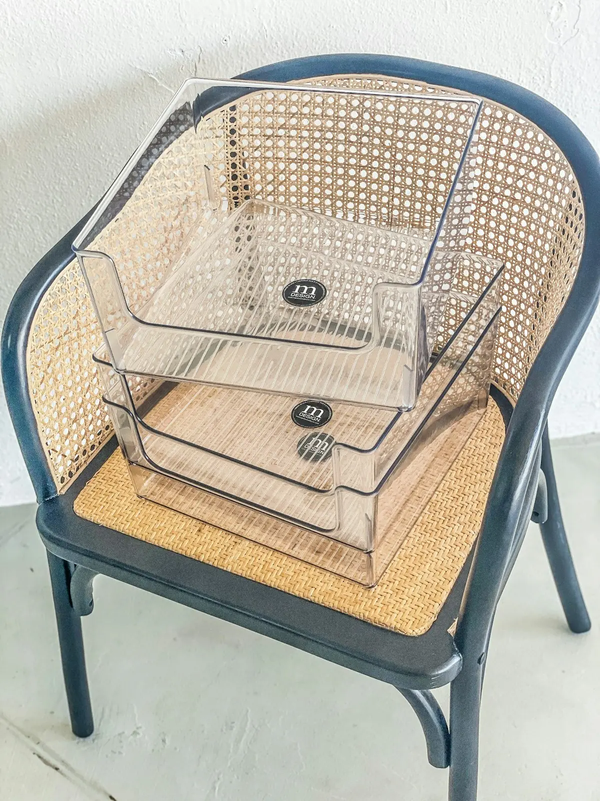 Clear organisers – frosted or transparent