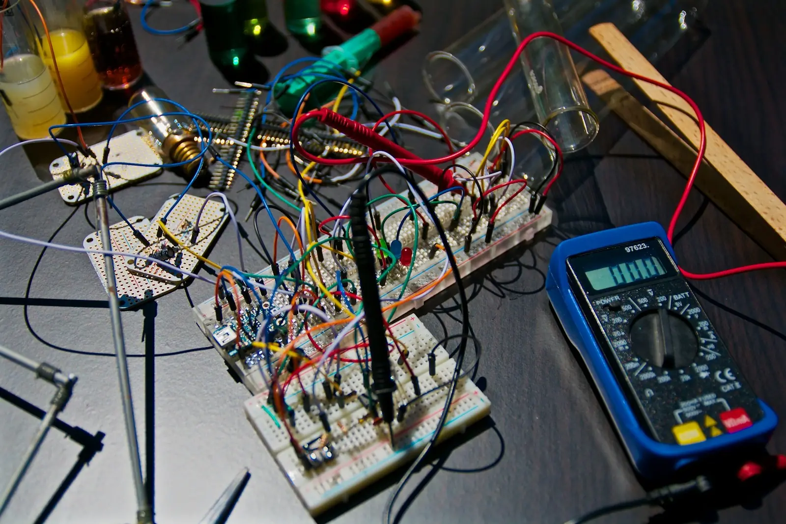 Testing electronics before approval